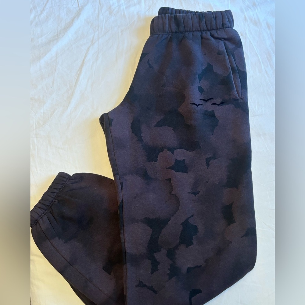 Black and Grey Camo Lazypants